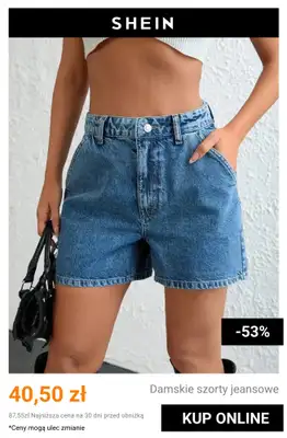 SHEIN - gazetka promocyjna Damskie spodenki jeansowe od czwartku 09.07 do niedzieli 19.07 - strona 6