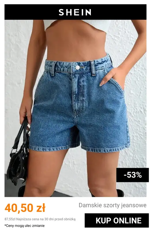 SHEIN - gazetka promocyjna Damskie spodenki jeansowe od czwartku 09.07 do niedzieli 19.07 - strona 6