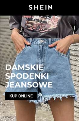 SHEIN - gazetka promocyjna Damskie spodenki jeansowe od czwartku 09.07 do niedzieli 19.07