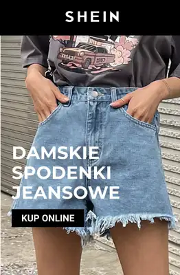 SHEIN - gazetka promocyjna Damskie spodenki jeansowe od czwartku 09.07 do niedzieli 19.07