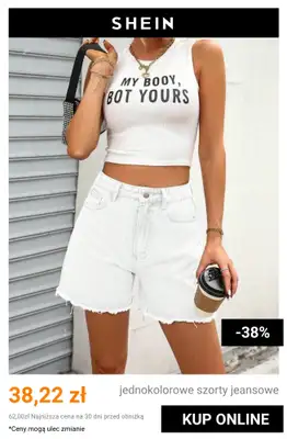 SHEIN - gazetka promocyjna Damskie spodenki jeansowe od czwartku 09.07 do niedzieli 19.07 - strona 8
