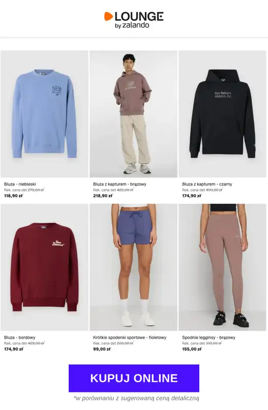 Lounge by Zalando - gazetka promocyjna Specjalne okazje: New Balance od czwartku 09.07 do niedzieli 12.07 - strona 11