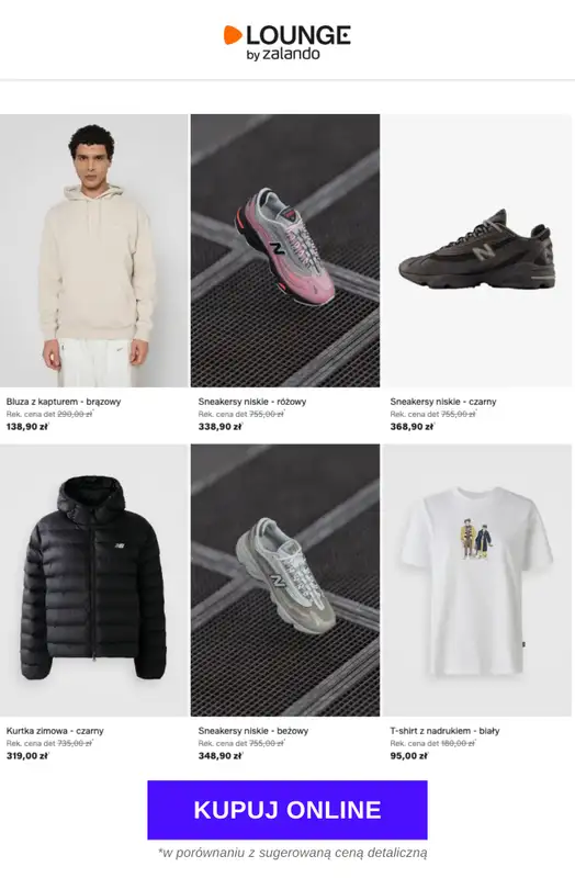 Lounge by Zalando - gazetka promocyjna Specjalne okazje: New Balance od czwartku 09.07 do niedzieli 12.07 - strona 2