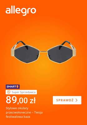Allegro - gazetka promocyjna Jak na Sunrise, to z Allegro od piątku 10.07 do piątku 17.07