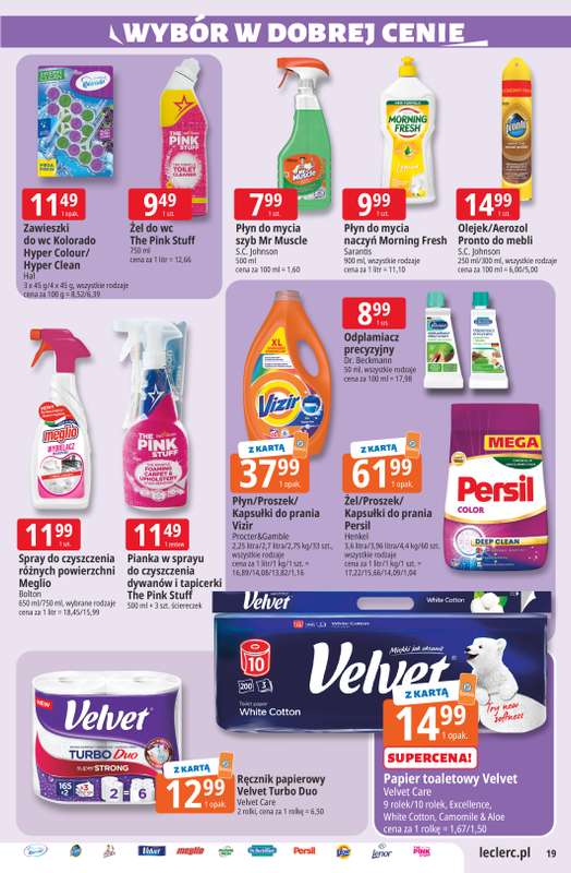 Leclerc - gazetka promocyjna Oferta E.Leclerc od wtorku 14.07 do soboty 25.07 - strona 19