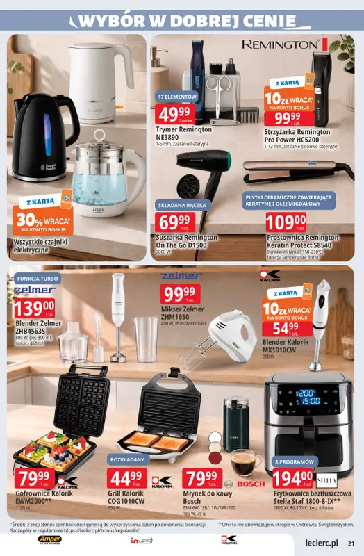 Leclerc - gazetka promocyjna Oferta E.Leclerc od wtorku 14.07 do soboty 25.07 - strona 21