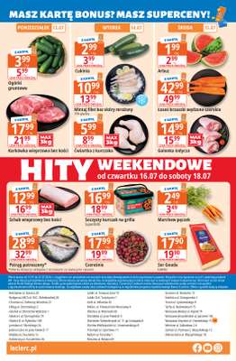 Leclerc - gazetka promocyjna Oferta E.Leclerc od wtorku 14.07 do soboty 25.07 - strona 28