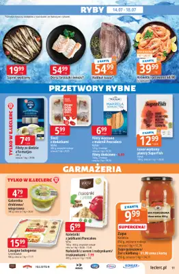 Leclerc - gazetka promocyjna Oferta E.Leclerc od wtorku 14.07 do soboty 25.07 - strona 11