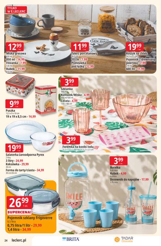 Leclerc - gazetka promocyjna Oferta E.Leclerc od wtorku 14.07 do soboty 25.07 - strona 24
