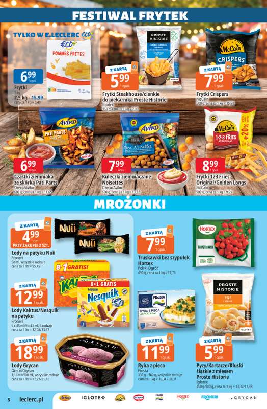 Leclerc - gazetka promocyjna Oferta E.Leclerc od wtorku 14.07 do soboty 25.07 - strona 8