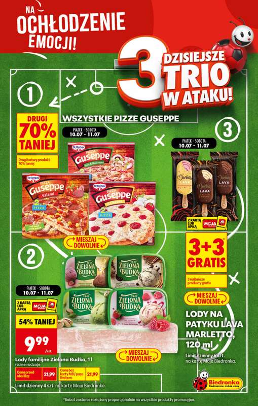 Biedronka - gazetka promocyjna Piątkowe kibicowanie od piątku 10.07 do piątku 10.07 - strona 2