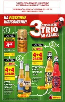 Biedronka - gazetka promocyjna Piątkowe kibicowanie od piątku 10.07 do piątku 10.07 - strona 4