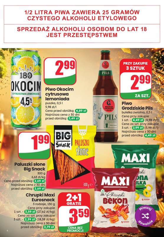 Dino - gazetka promocyjna Weekendowe okazje od piątku 10.07 do soboty 11.07 - strona 8