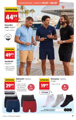 Biedronka - gazetka promocyjna Hity i inspiracje, od 13.07 od poniedziałku 13.07 do środy 29.07 - strona 19