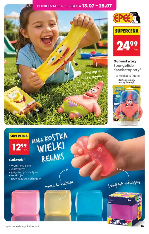 Biedronka - gazetka promocyjna Hity i inspiracje, od 13.07 od poniedziałku 13.07 do środy 29.07 - strona 15