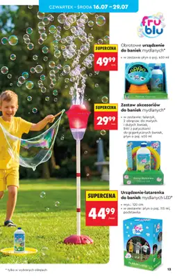 Biedronka - gazetka promocyjna Hity i inspiracje, od 13.07 od poniedziałku 13.07 do środy 29.07 - strona 13