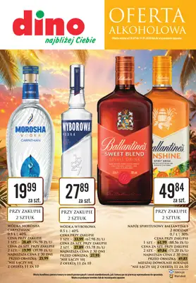 Dino - gazetka promocyjna Oferta alkoholowa od piątku 10.07 do soboty 11.07