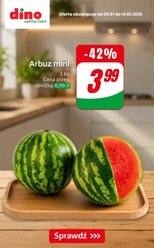 Dino - gazetka promocyjna Nawet do -54% TANIEJ od piątku 10.07 do wtorku 14.07 - strona 4