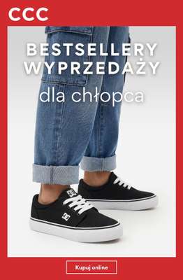 CCC - gazetka promocyjna Bestsellery wyprzedaży dla chłopca od soboty 11.07 