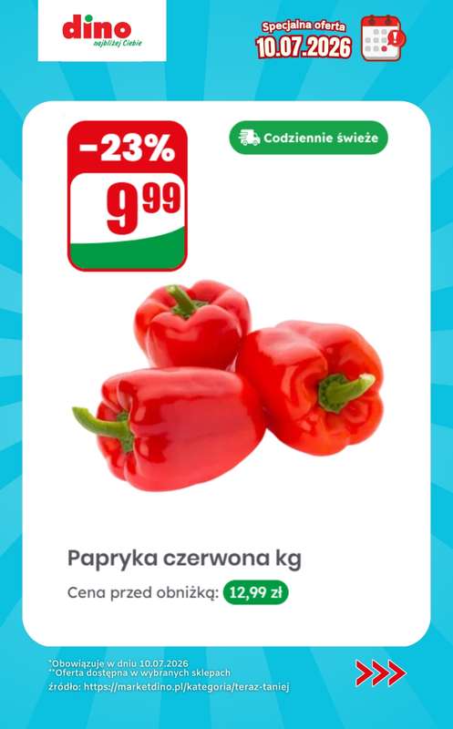 Dino - gazetka promocyjna Specjalna oferta na 10.07.2026 - promocje spoza gazetki od piątku 10.07 do piątku 10.07 - strona 8