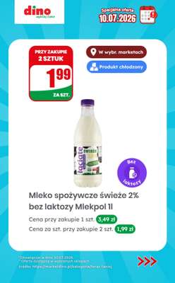 Dino - gazetka promocyjna Specjalna oferta na 10.07.2026 - promocje spoza gazetki od piątku 10.07 do piątku 10.07 - strona 7