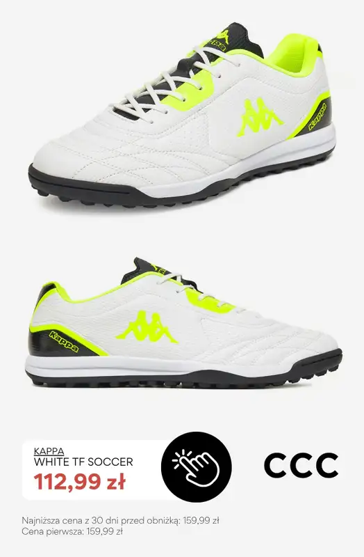 CCC - gazetka promocyjna SALE - męskie białe sneakersy od niedzieli 12.07  - strona 2