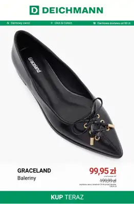 Deichmann - gazetka promocyjna Do -50% baleriny damskie od soboty 11.07  - strona 3