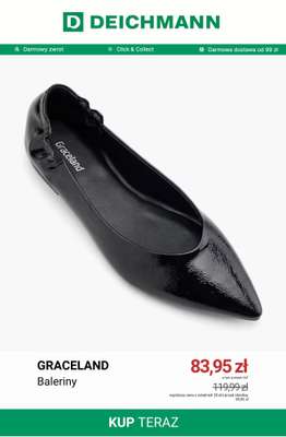 Deichmann - gazetka promocyjna Do -50% baleriny damskie od soboty 11.07  - strona 6