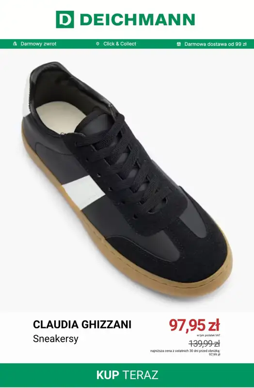 Deichmann - gazetka promocyjna Do -50% na sneakersy damskie od niedzieli 12.07  - strona 3