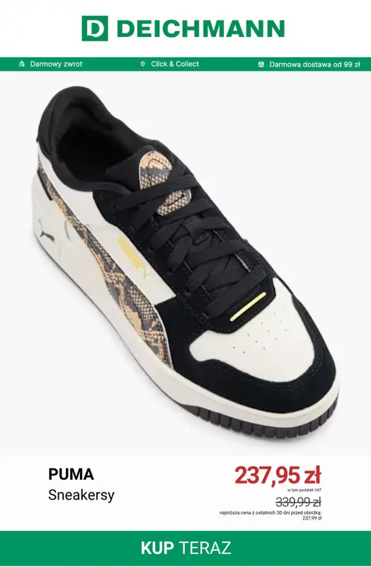 Deichmann - gazetka promocyjna Do -50% na sneakersy damskie od niedzieli 12.07  - strona 2