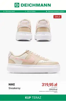 Deichmann - gazetka promocyjna Do -50% na sneakersy damskie od niedzieli 12.07  - strona 14