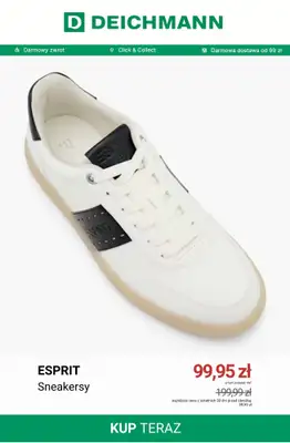 Deichmann - gazetka promocyjna Do -50% na sneakersy damskie od niedzieli 12.07  - strona 7