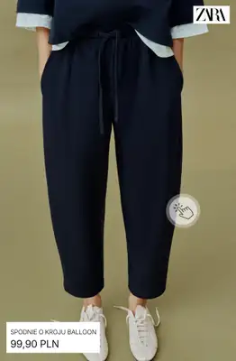 Zara - gazetka promocyjna Spodnie dresowe od soboty 11.07  - strona 3