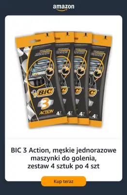 Amazon - gazetka promocyjna Jednorazowe maszynki do golenia od piątku 10.07  - strona 4