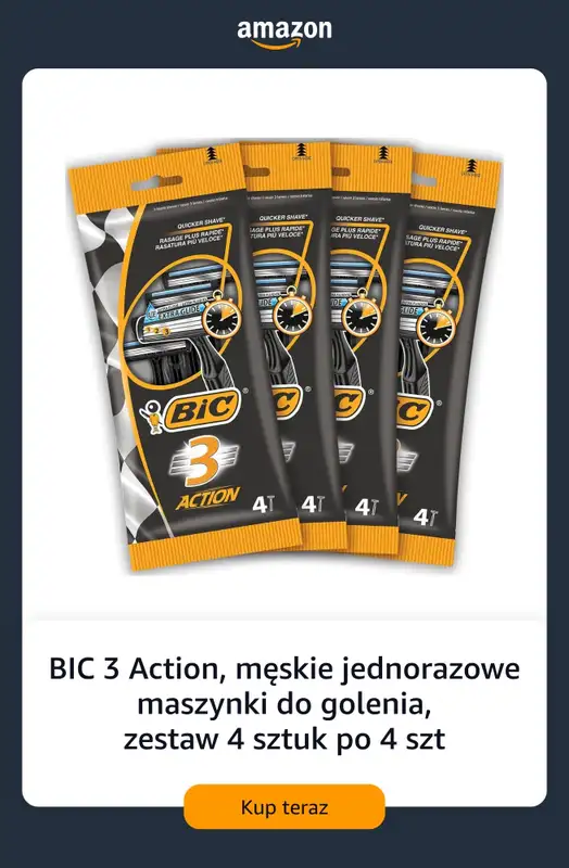 Amazon - gazetka promocyjna Jednorazowe maszynki do golenia od piątku 10.07  - strona 4