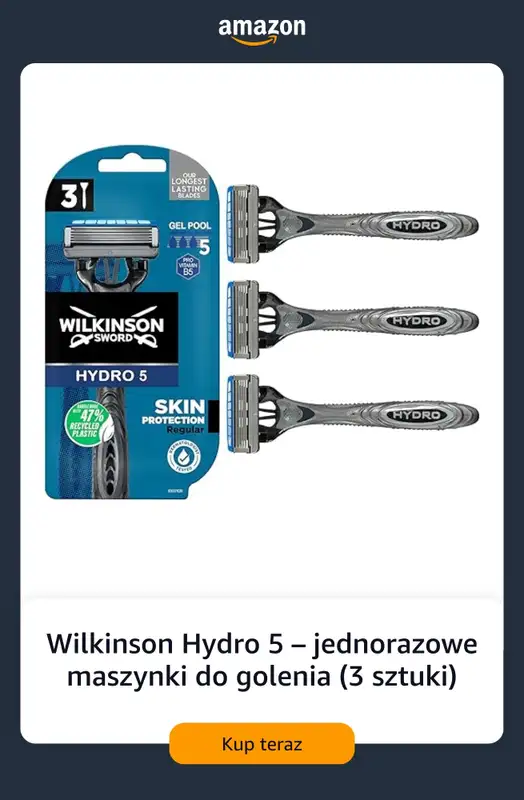 Amazon - gazetka promocyjna Jednorazowe maszynki do golenia od piątku 10.07  - strona 6