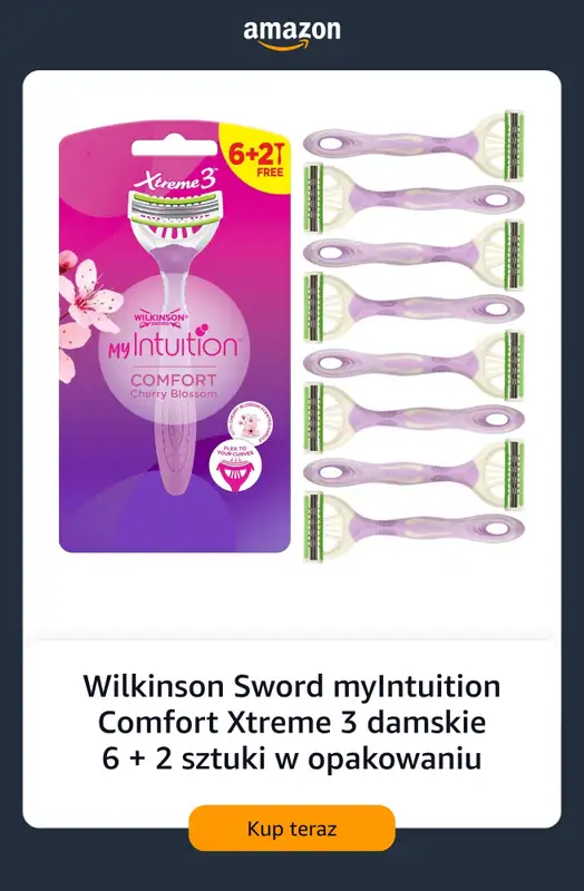 Amazon - gazetka promocyjna Jednorazowe maszynki do golenia od piątku 10.07  - strona 3