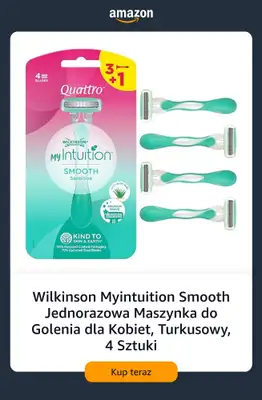 Amazon - gazetka promocyjna Jednorazowe maszynki do golenia od piątku 10.07  - strona 9