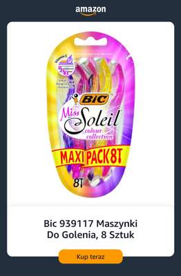 Amazon - gazetka promocyjna Jednorazowe maszynki do golenia od piątku 10.07  - strona 5