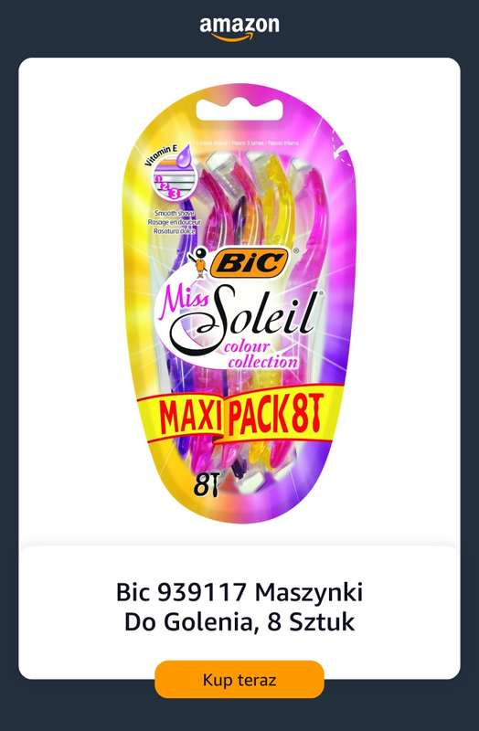Amazon - gazetka promocyjna Jednorazowe maszynki do golenia od piątku 10.07  - strona 5
