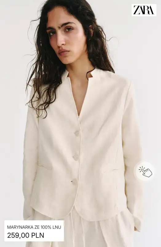 Zara - gazetka promocyjna Marynarki damskie od niedzieli 12.07  - strona 8