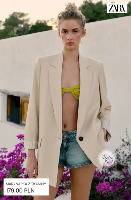 Zara - gazetka promocyjna Marynarki damskie od niedzieli 12.07  - strona 4