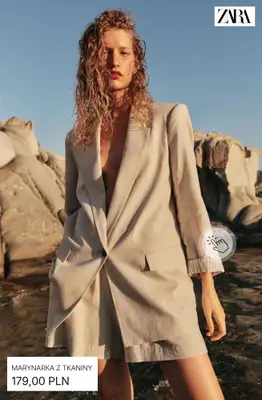 Zara - gazetka promocyjna Marynarki damskie od niedzieli 12.07  - strona 2