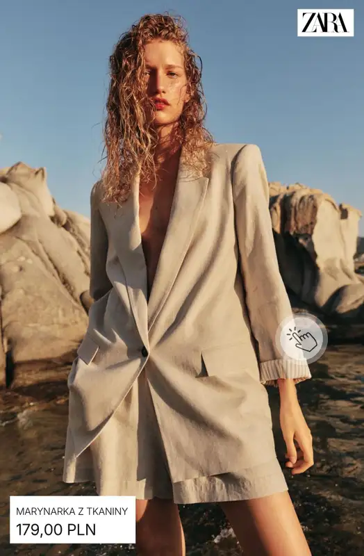 Zara - gazetka promocyjna Marynarki damskie od niedzieli 12.07  - strona 2