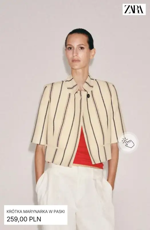 Zara - gazetka promocyjna Marynarki damskie od niedzieli 12.07  - strona 7