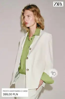 Zara - gazetka promocyjna Marynarki damskie od niedzieli 12.07  - strona 3