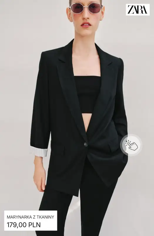 Zara - gazetka promocyjna Marynarki damskie od niedzieli 12.07  - strona 9