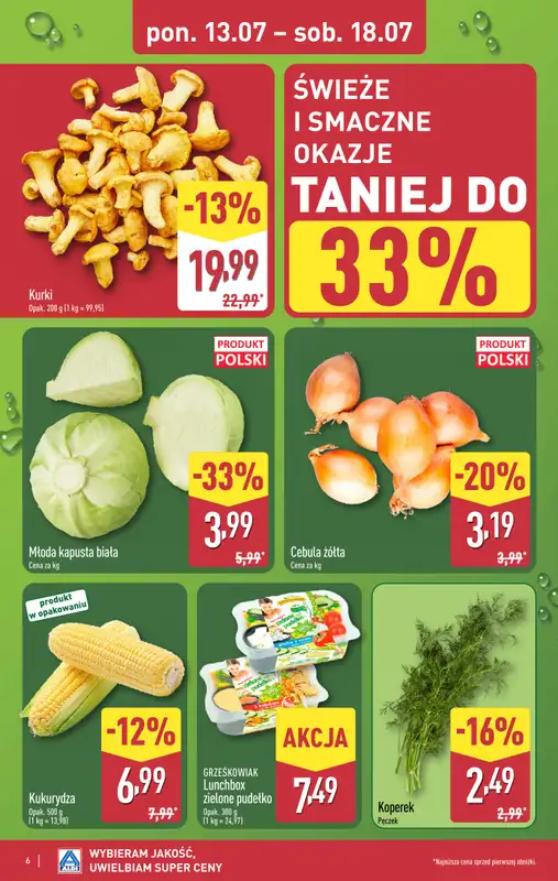 Aldi - gazetka promocyjna Pełny katalog! od poniedziałku 13.07 do soboty 18.07 - strona 6