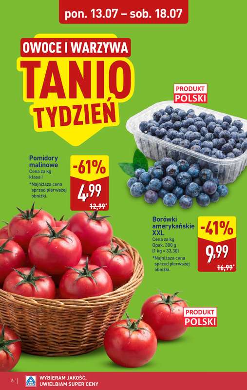 Aldi - gazetka promocyjna Pełny katalog! od poniedziałku 13.07 do soboty 18.07 - strona 8