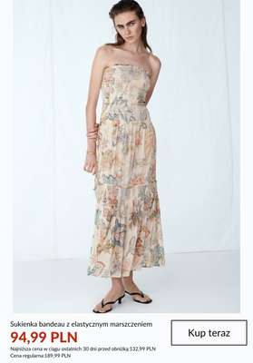 H&M - gazetka promocyjna SALE - wzorzyste sukienki od piątku 10.07  - strona 9